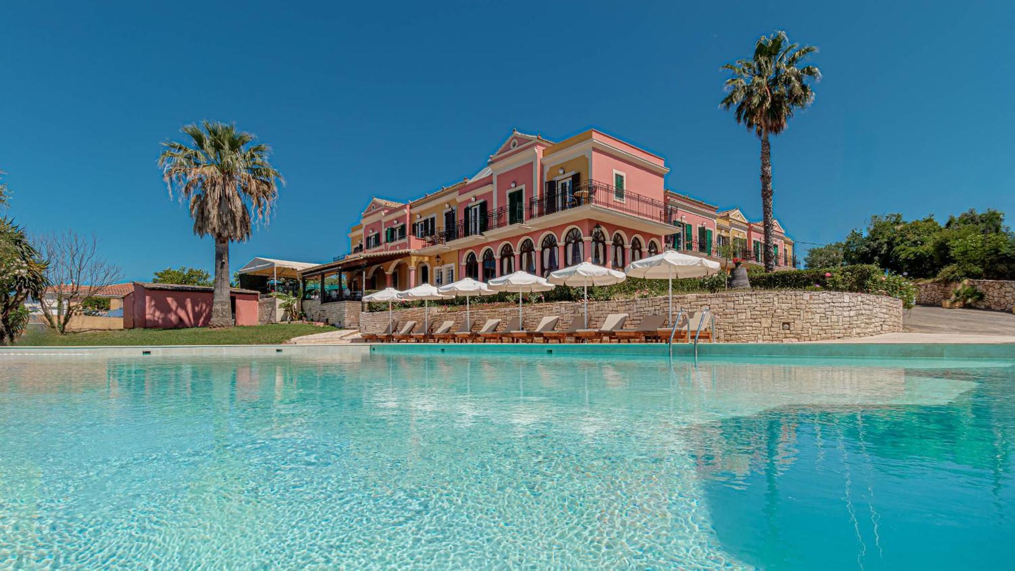 Hotel Ionian Arches Gouvia Exterior foto