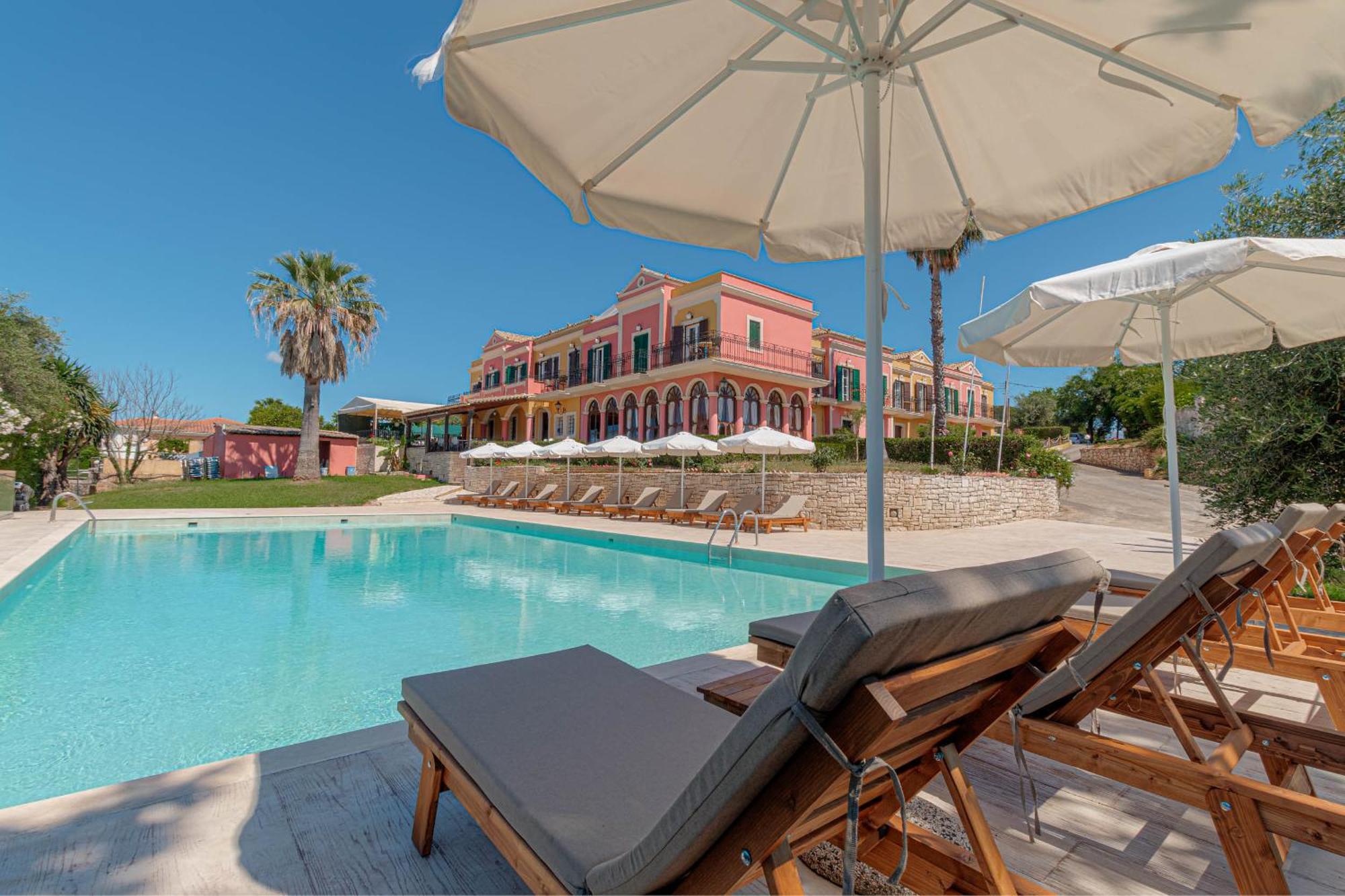 Hotel Ionian Arches Gouvia Exterior foto